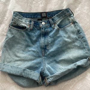 Urban Outfitters High rise mom denim shorts